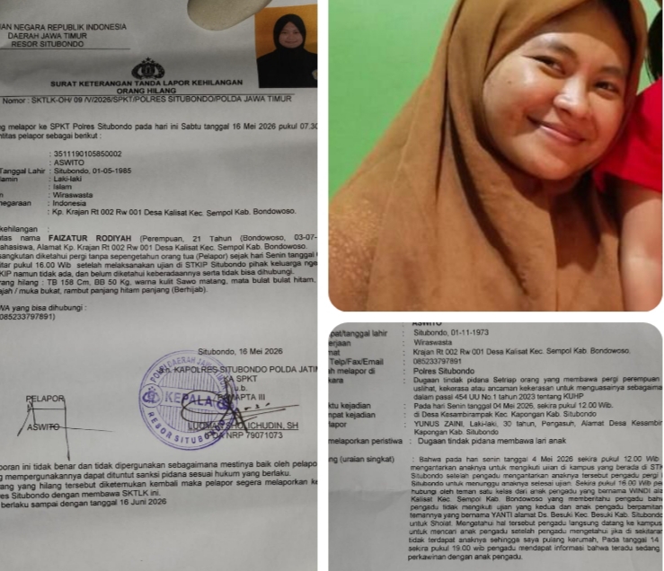 Anak Kades di Ijen Jadi Korban Dugaan Pelecehan Oknum Pengasuh Ponpes, Korban Kini Hilang Misterius.